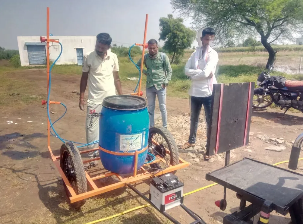 सांगली : जुगाड स्पर्धेत आशिष सावंतचे यश