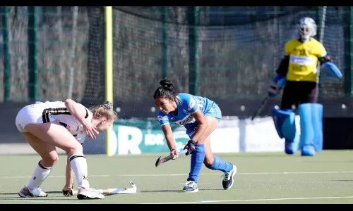 भारतीय महिला हॉकी संघ पराभूत