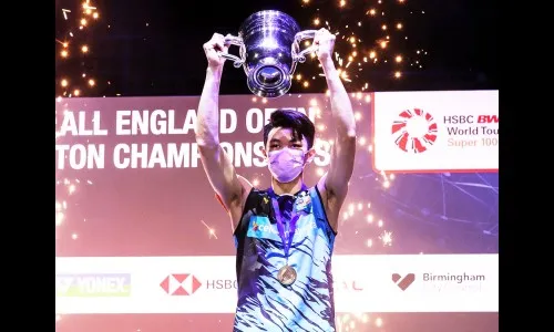 मलेशियाचा ली झी जिया ऑल इंग्लंड स्पर्धेत विजेता