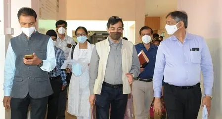 कोरोना परिस्थितीचे मूल्यांकन करण्यासाठी केंद्रीय पथक राज्य दौऱ्यावर