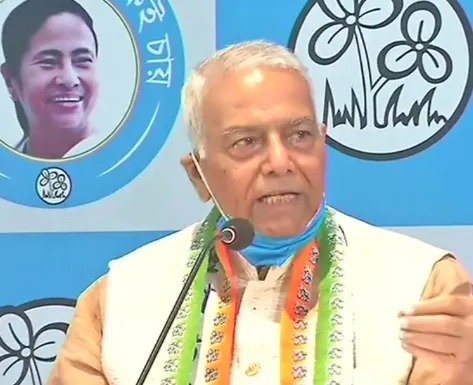 माजी केंद्रीय मंत्री यशवंत सिन्हा तृणमूल काँग्रेसमध्ये