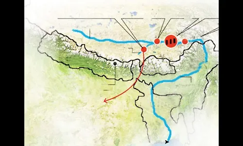 अरुणाचल प्रदेशजवळ चीनची धरणनिर्मिती