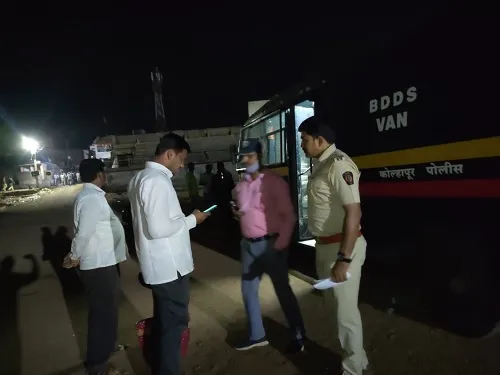 कोल्हापूर : कुरुंदवाडमध्ये बॉम्ब सदृश्य वस्तूचे पार्सल आढळल्याने खळबळ