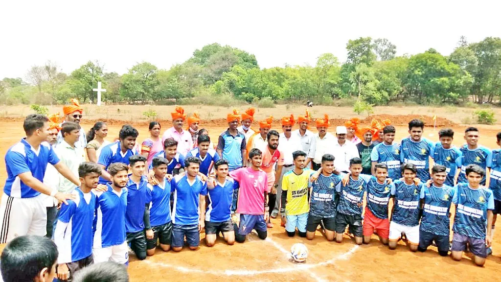 उचगावात नाईन ए साईड फुटबॉल स्पर्धेला प्रारंभ