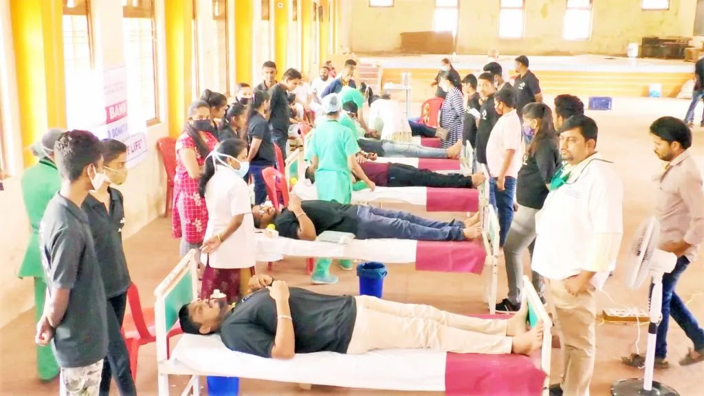 कचेरी गल्ली-शहापूर येथे रक्तदान शिबिर