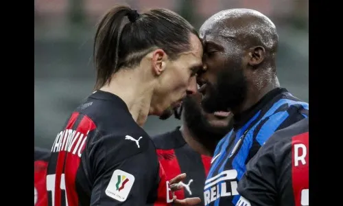 इब्राहिमोव्हिक, लुकाकू यांना दंड