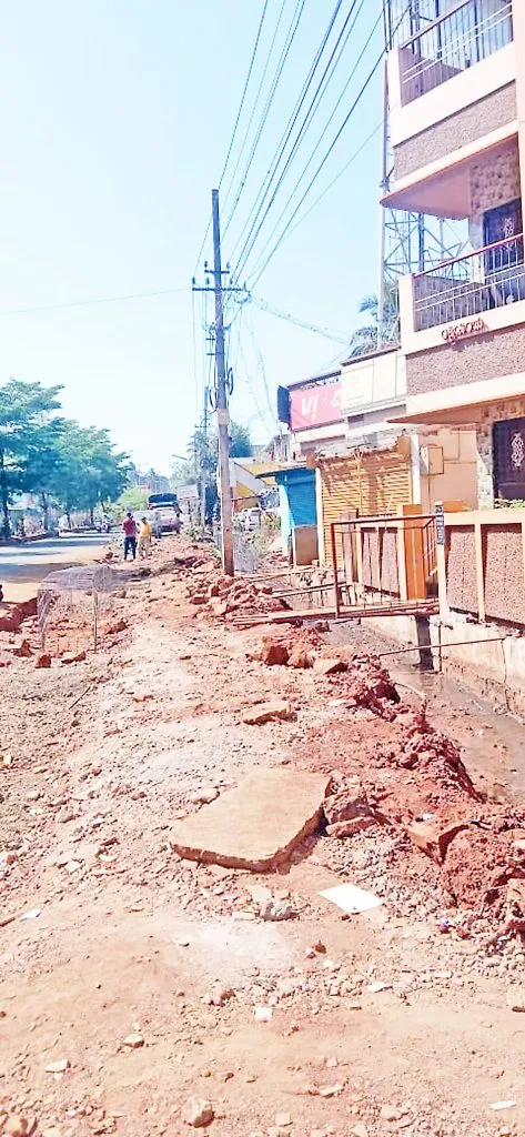 शाहूनगर येथील गटारीचे काम तातडीने पूर्ण करा