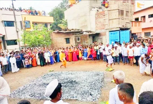 जुने बेळगाव येथे कलमेश्वर यात्रा साध्या पद्धतीने