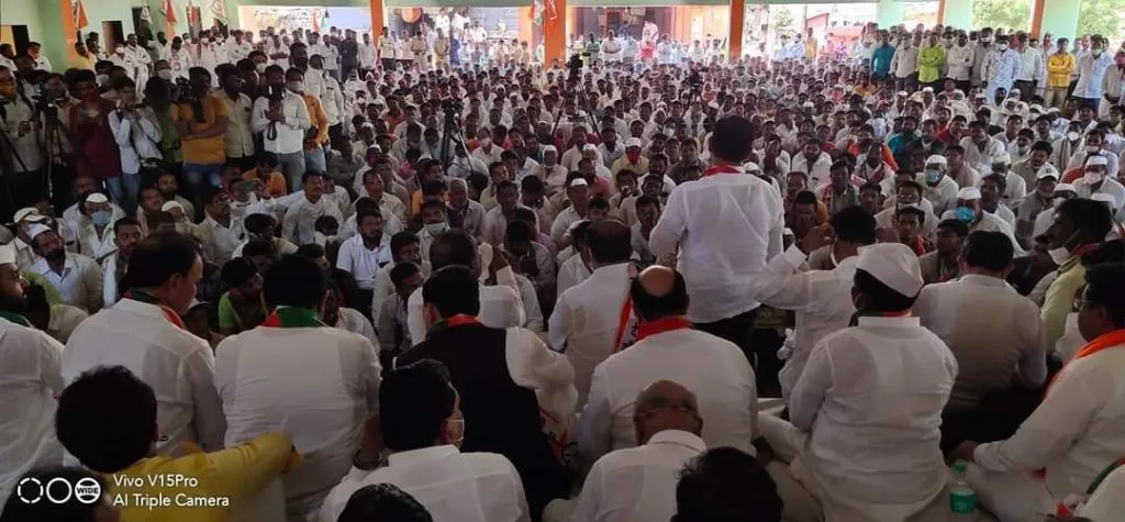 भगीरथ भालके यांच्या प्रचार शुभारंभाला गर्दी, आयोजकाविरुद्ध गुन्हा दाखल