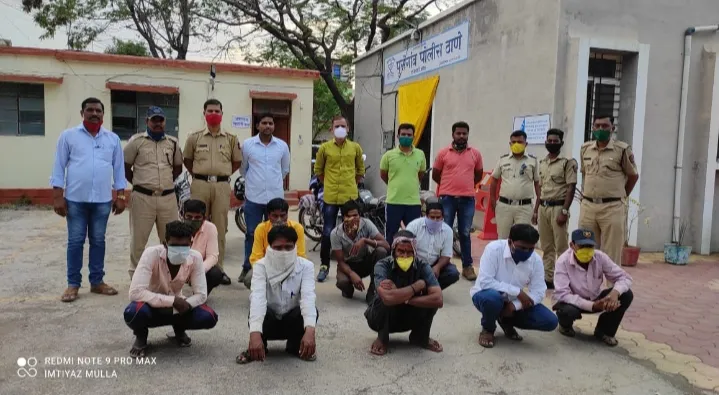 सातारा : शिंदेवाडीत जुगारप्रकरणी 9 जणांवर गुन्हा