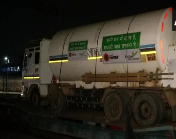 मध्यप्रदेशसाठी झारखंडमधून 6 ऑक्सिजन टँकर रवाना