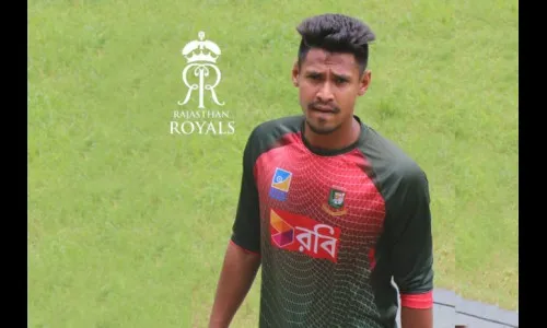 मुस्तफिजूर रहमान पहिल्या दोन लढतीतून बाहेर