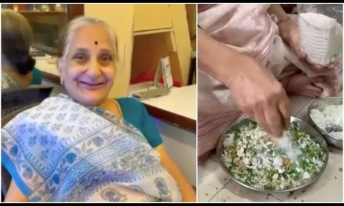 77 वर्षीय आजींनी सुरू केला फूड स्टार्टअप