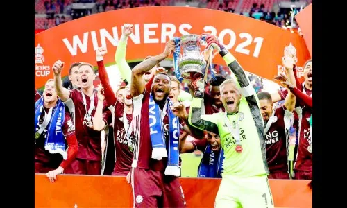 लीसेस्टर सिटीकडे पहिल्यांदाच एफए चषक