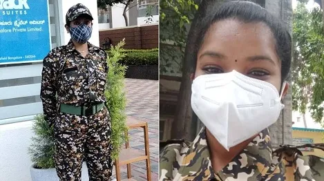 बेंगळूरमध्ये प्रथमच कोरोना संबंधित कामासाठी महिला मार्शल तैनात