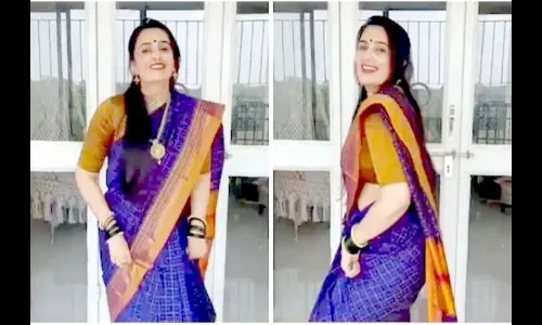 सईच्या डान्सला लाइक्सची फोडणी