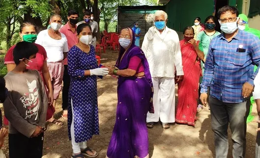 समडोळी येथे कोविड सेंटरमधून ९० वर्षांच्या आजीसह २० जण कोरोनामुक्त