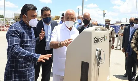 बेंगळूर विमानतळ येथे १५० बेडचे ऑक्सिजनयुक्त कोविड केअर सेंटर सुरु