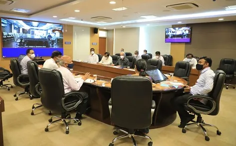 आरोग्यमंत्री डॉ.के.सुधाकर यांची डीआरडीओ कॅम्पसला भेट