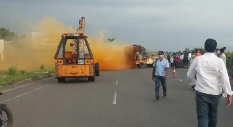 साताऱ्यात भयंकर विषारी गॅस गळतीने दाणादाण