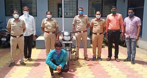 सातारा : दुचाकी चोरटा बोरगाव पोलिसांच्या जाळ्यात