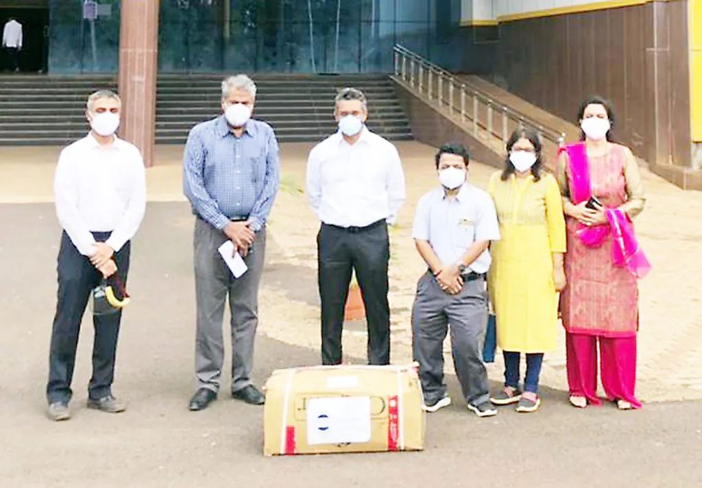 बिम्स हॉस्पिटलला वैद्यकीय उपकरणांची मदत