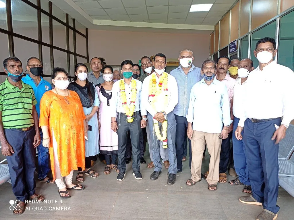 सांखळी उपनगराध्यक्ष पदी कॉग्रेसचे राजेश सावळ