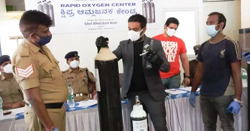 मंगळूर रेल्वे स्थानकात ऑक्सिजन केंद्र सुरू