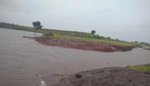 उजव्या कालव्यातून तुळशी जलाशयात पाण्याचा थेट विसर्ग