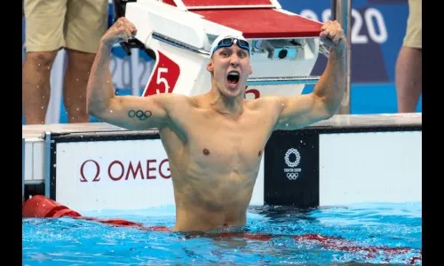 फेल्प्सच्या गैरहजेरीतही अमेरिकेचा ‘फ्लाईंग स्टार्ट’