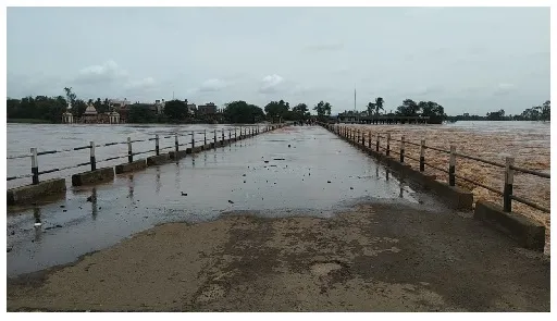 सांगली : मिरज-अर्जुनवाडचा संपर्क तुटला, पुलावर आले पाणी