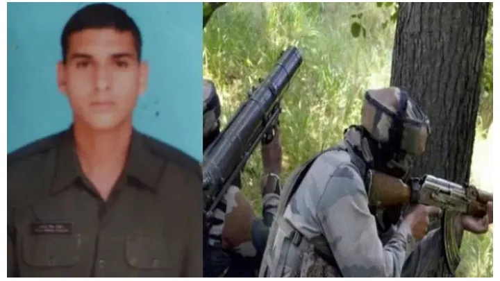 जम्मू : दहशतवाद्यांच्या हल्ल्यात भारतीय जवान कृष्ण वैद्य यांना वीरमरण