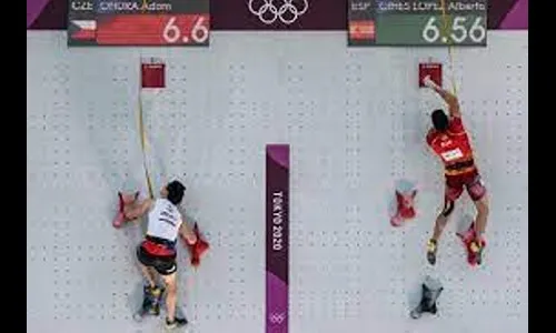 स्पेनच्या अल्बर्टो लोपेझला ‘क्लायम्बिंग’चे गोल्ड