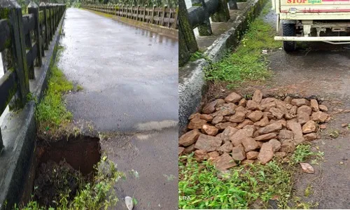 ओटवणे पुलाला पडलेल्या भगदाडाबाबत त्वरीत कार्यवाही