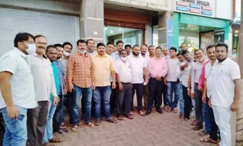 सावंतवाडीत भाजप तर्फे उद्धव ठाकरे सरकारचा निषेध