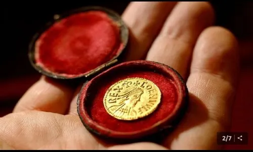 एका नाण्यामुळे उजळले नशीब