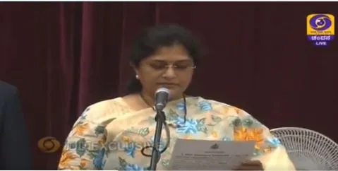 शशिकला जोल्ले कर्नाटक मंत्रिमंडळात एकमेव महिला मंत्री