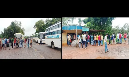 पत्रादेवी सीमेवर होतेय गर्दी
