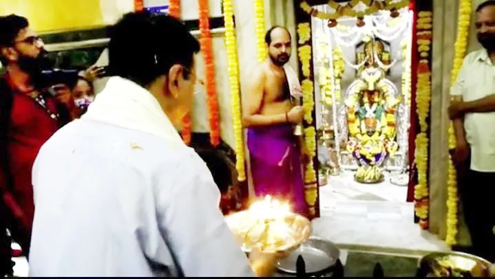 भंडारी समाजाच्या आमंत्रणावरून केजरीवाल हरवळे रुदेश्वर मंदिरात