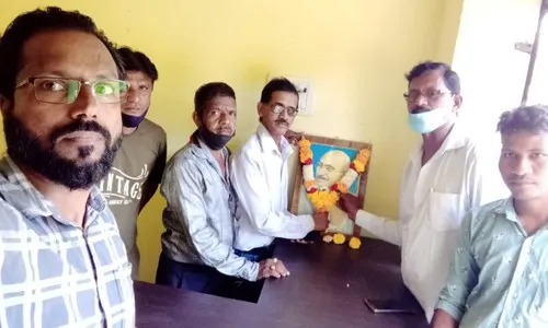 दोडामार्ग शहर राष्ट्रीय काँग्रेसच्या कार्यालयाचे आज उद्घाटन