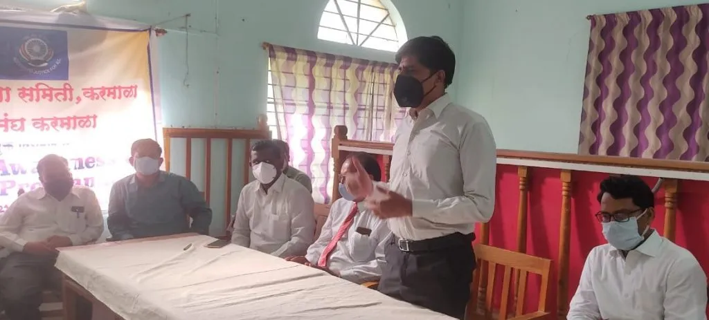 गरजू व्यक्तीसाठी शासनाकडून योजना पोहचत नाहीत : न्या. प्रशांत घोडके