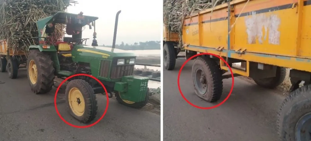 वाळवा तालुक्यात स्वाभिमानीच्या कार्यकर्त्यांनी ऊस वाहतूक रोखली