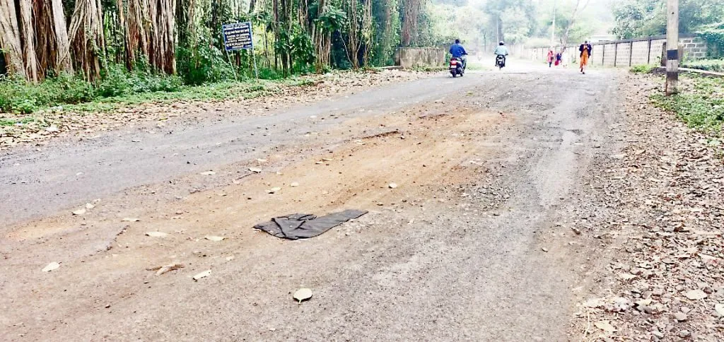 चॅपेल रोडवर खड्डय़ांचे साम्राज्य