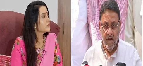 अमृता फडणवीसांचा मलिकांना नोटीस देऊन कारवाईचाही इशारा