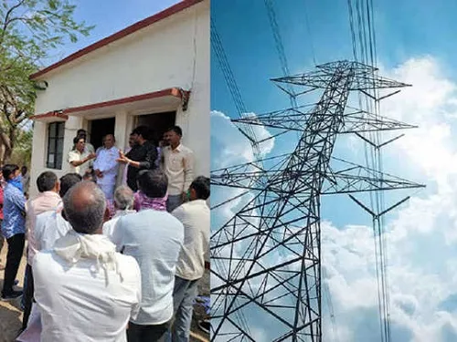 सोळांकूर येथे वीज बिल वसुलीसाठी आलेल्या कर्मचाऱ्यांना हातात तलवार घेत दिली धमकी