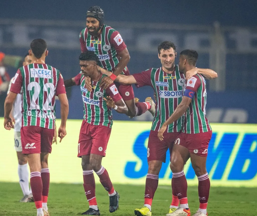 एटीके मोहन बागानचा एफसी गोवावर 2-1 असा विजय