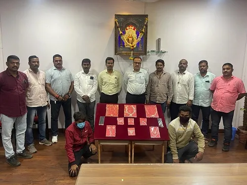 भरदिवसा घरफोडी करणारी परप्रांतीय चोरटे जेरबंद