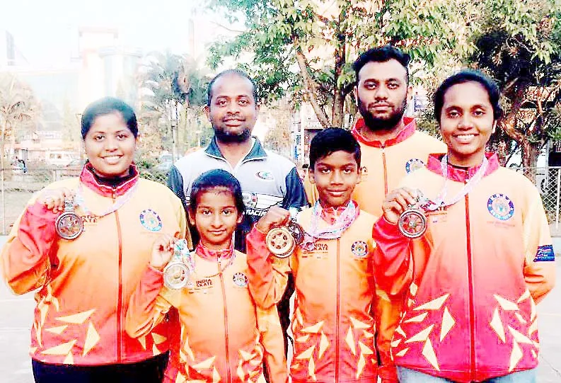 राष्ट्रीय स्पर्धेत बेळगावच्या स्केटिंगपटूंचे यश