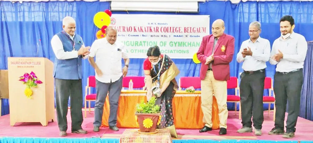 भाऊराव काकतकर महाविद्यालयात झंकार, भित्तीपत्रकाचे अनावरण