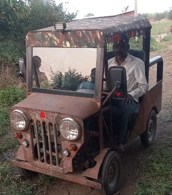 देवराष्ट्रेत तरुणाने बनवली ‘जुगाड जिप्सी’